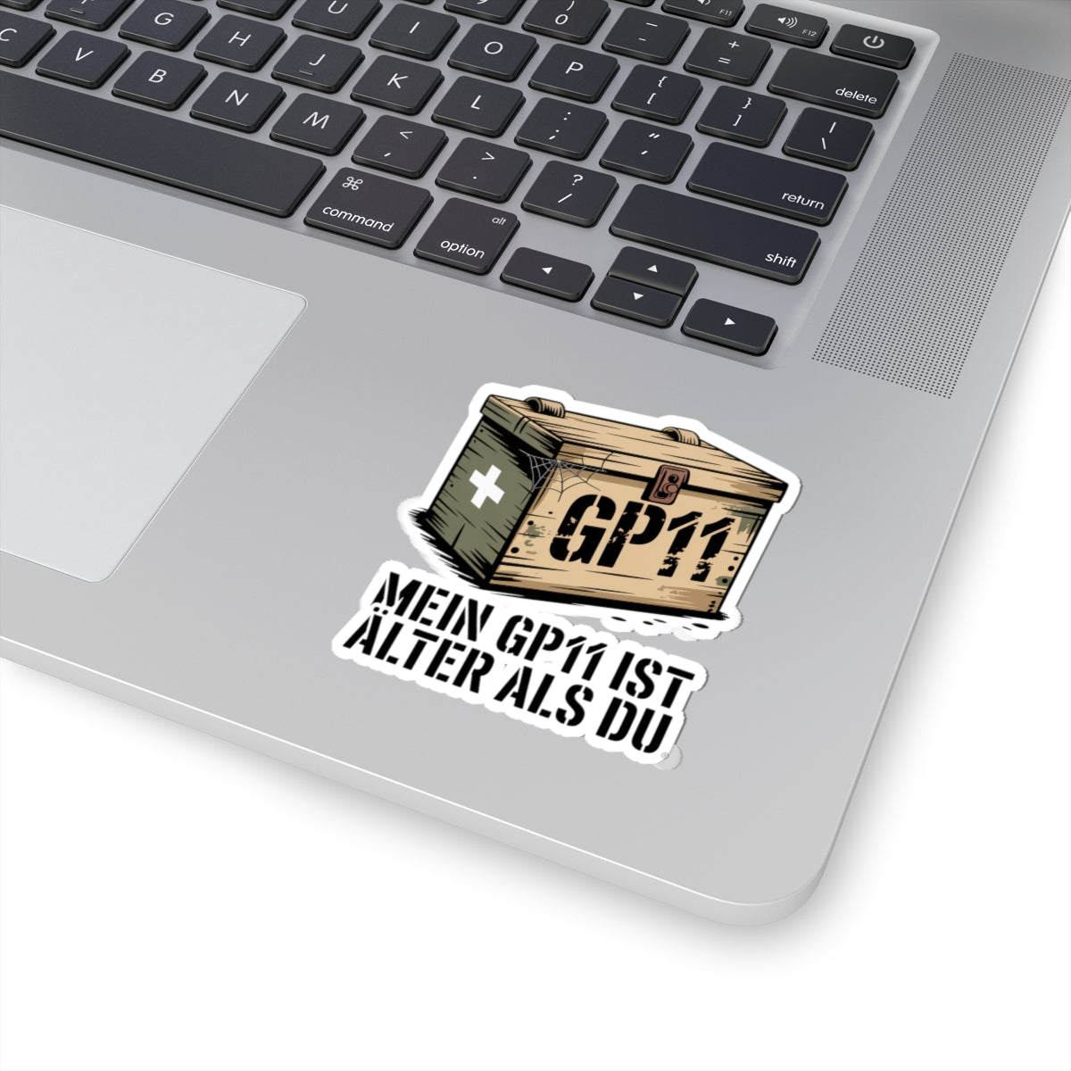 GP11 Sticker Mein GP11 ist älter als du. Lustiger Munitionsbox-Aufkleber für Schützen, Jäger und Waffenliebhaber